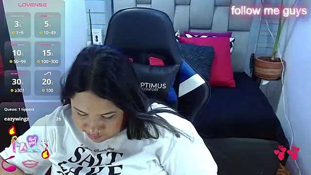 Živá chatovací místnost evelin_zaens