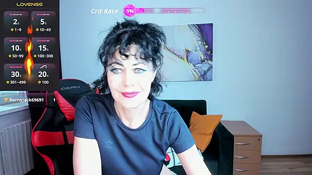 חדר צ'אט בשידור חי של Silvia_Wallec