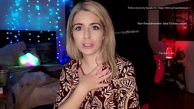 Sala de chat ao vivo de Lisaonthemoon