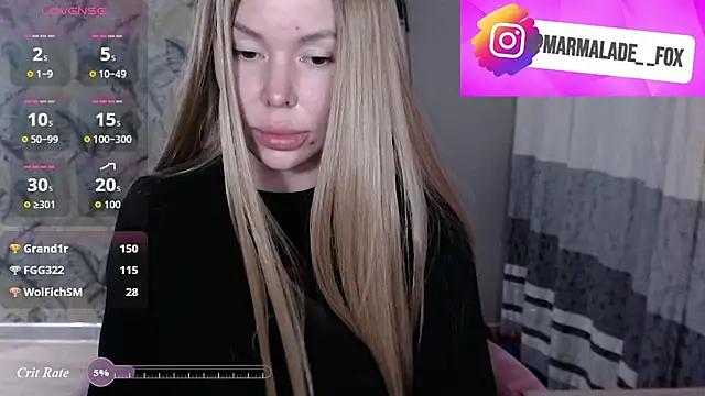 Marmalade_Fox Live chatroom