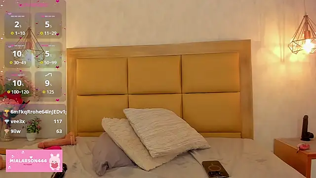 LARSONMIA Adlı Modelin Canlı Sohbet Odası