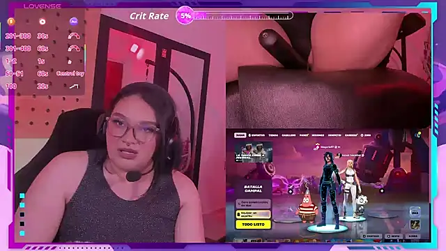 Živá chatovací místnost MegariaB