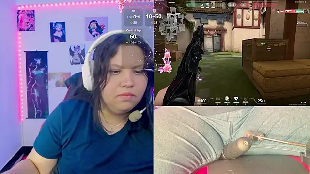 חדר צ'אט בשידור חי של crystal7u7