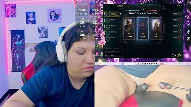 Živá chatovací místnost crystal7u7