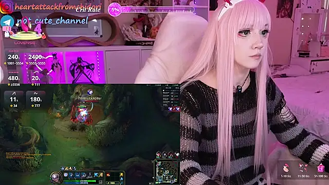 Živá chatovací místnost yourcutewaifu