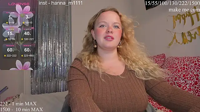 HANNA_MONTANAS Adlı Modelin Canlı Sohbet Odası