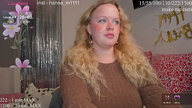 Živá chatovací místnost HANNA_MONTANAS