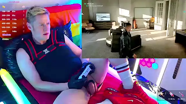 Seks show uživo modela Romanheart na kameri