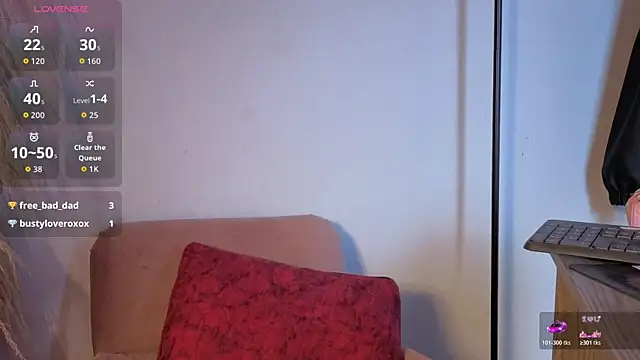 חדר צ'אט בשידור חי של Elecktra_sweet