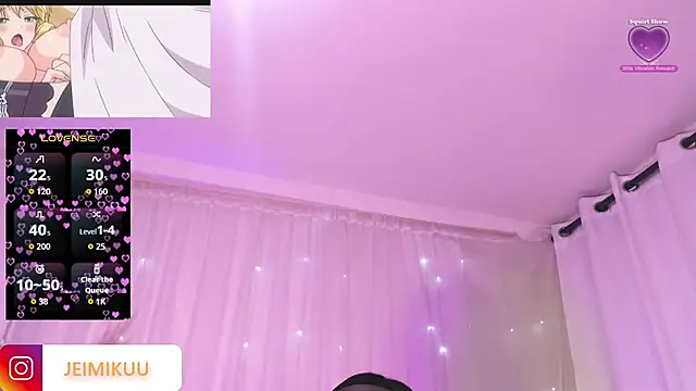 Živá chatovací místnost mikuru_hara