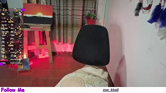 Živá chatovací místnost Zoe--khalL