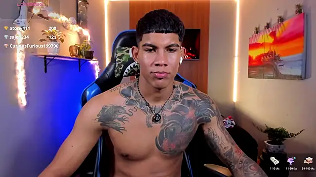 Damian_latinxxx Adlı Modelin Canlı Seks Kamerası Şovu