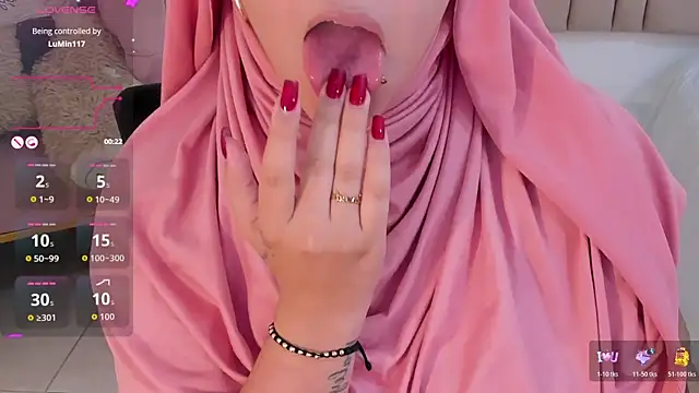 _malih_ Adlı Modelin Canlı Sohbet Odası