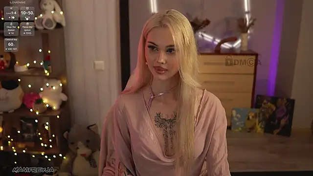 Živá chatovací místnost ManiFreyja