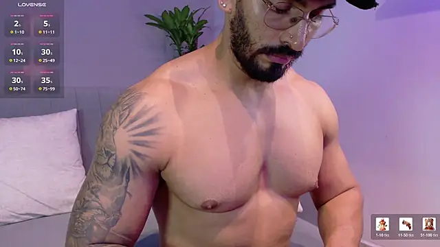 tony_muscle Pertunjukan Webcam