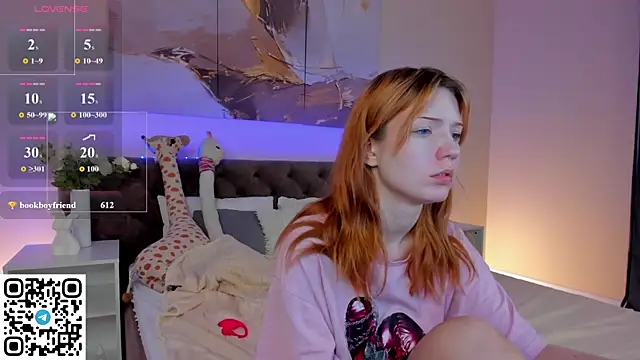 Živá chatovací místnost Linablueeyed