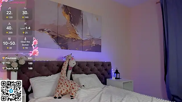 Linablueeyed Adlı Modelin Canlı Sohbet Odası