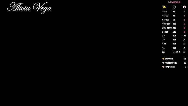Alicia-vega Live Chatraum