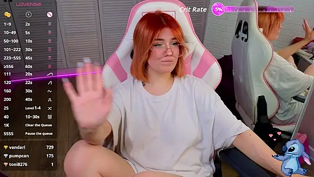 Chat soba uživo modela RedVelveten