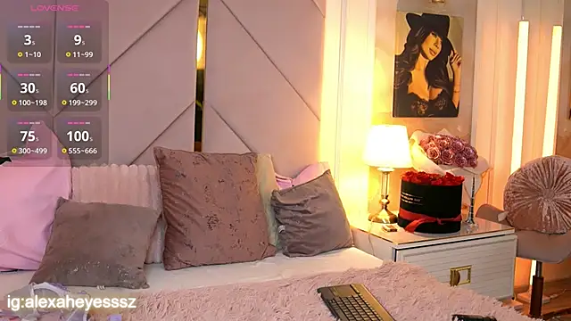 Alexaheyess Adlı Modelin Canlı Sohbet Odası