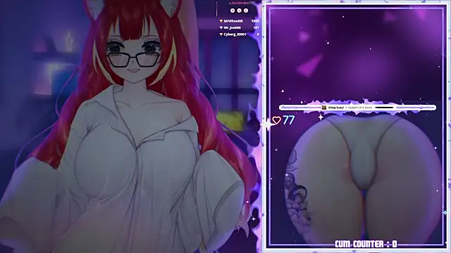 LewdFoxy_VTのライブチャットルーム