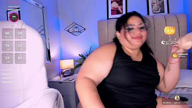_michel_bbw Adlı Modelin Canlı Sohbet Odası