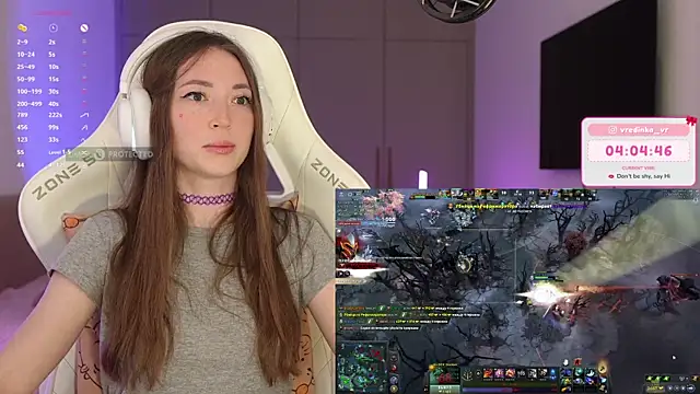 Živá chatovací místnost moleculegirl