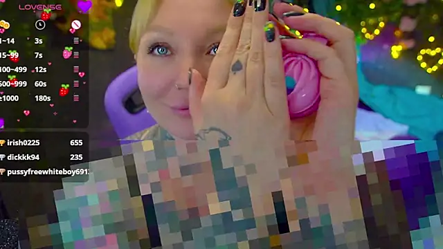 חדר צ'אט בשידור חי של BlackedBarbie