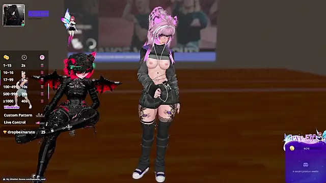 חדר צ'אט בשידור חי של Bowsette_Cami
