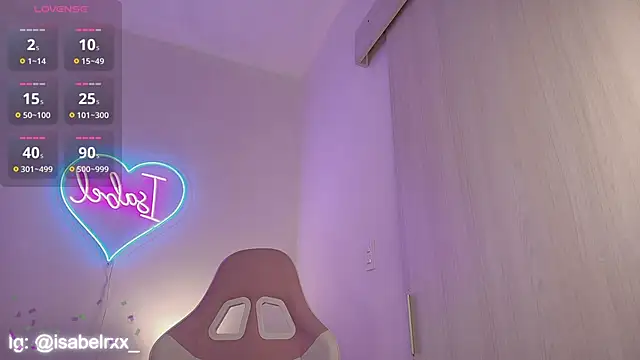 IsabelCortes Live Chatraum