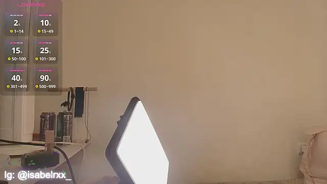 IsabelCortes Adlı Modelin Canlı Sohbet Odası