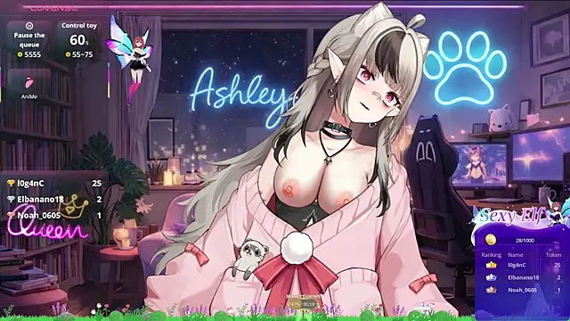 Živá chatovací místnost Ashleyqueenhentai