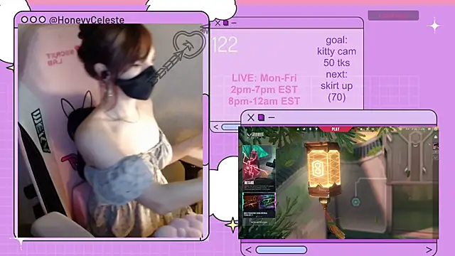 HoneyyCelesten Live chat-huone