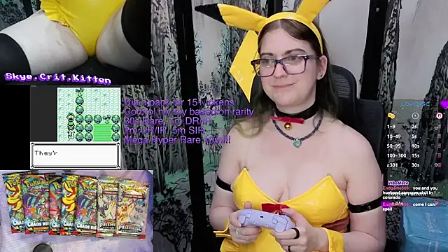 CritKitten Cameră chat live