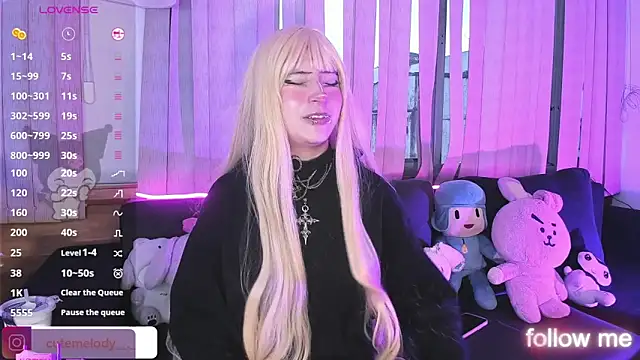 Chat ao vivo de Melody-chers