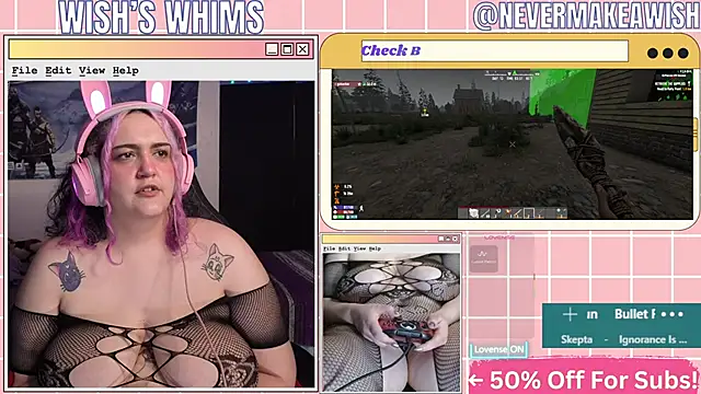 Sala de chat ao vivo de nevermakeawish
