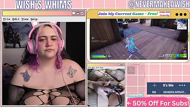 nevermakeawish – live chatrum