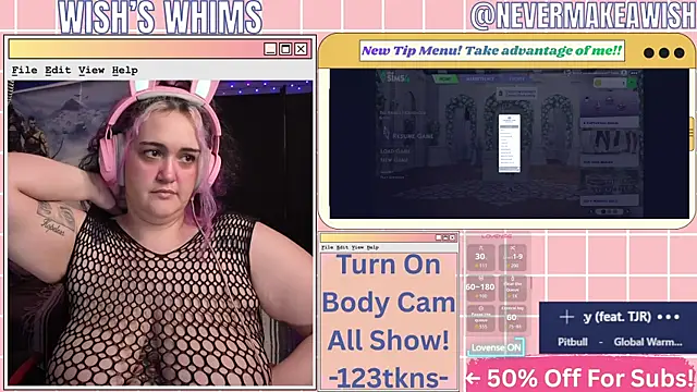 Sala de chat en directo de nevermakeawish