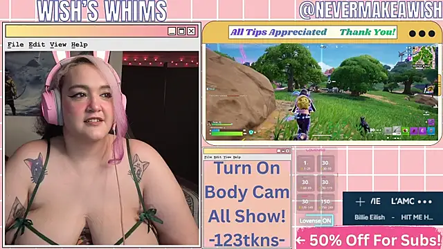 nevermakeawish – live sex-cam-show