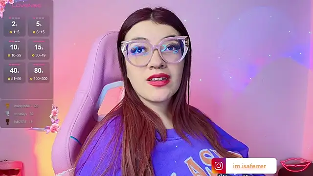 Chat ao vivo de isaferrer06