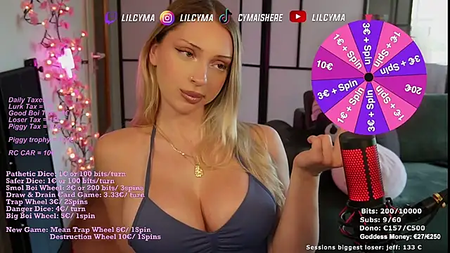 cymaishere's Live Chat Room