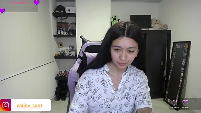 Živá chatovací místnost elaine_sun1
