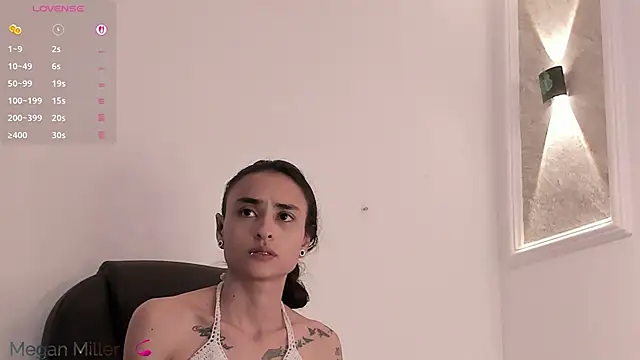 Živá chatovací místnost Megan_Mill