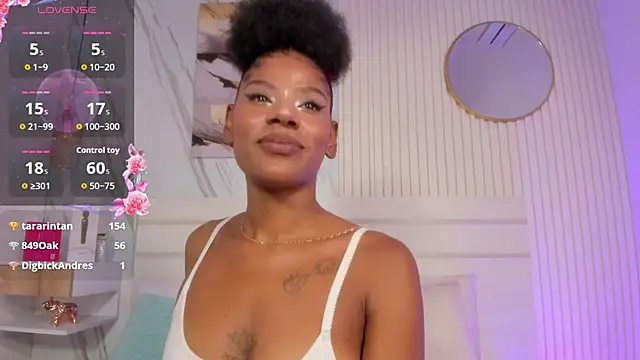 Chat soba uživo modela Afro_Luna