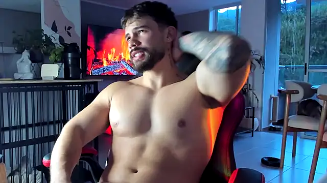 Show de Valenthino_Salvatore na webcam