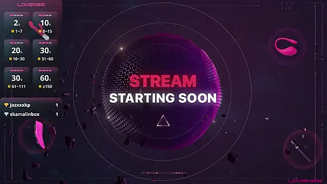 Sala de chat en directo de SiaRyder