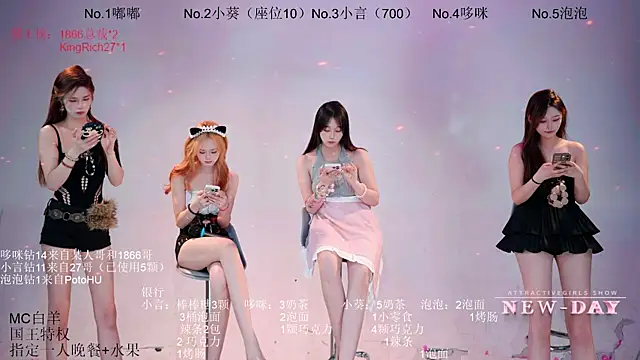 חדר צ'אט בשידור חי של NEW-DAY