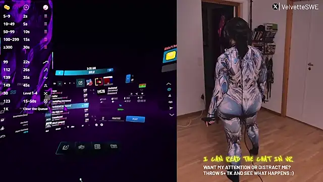 Sala de chat ao vivo de VelvetteSWE