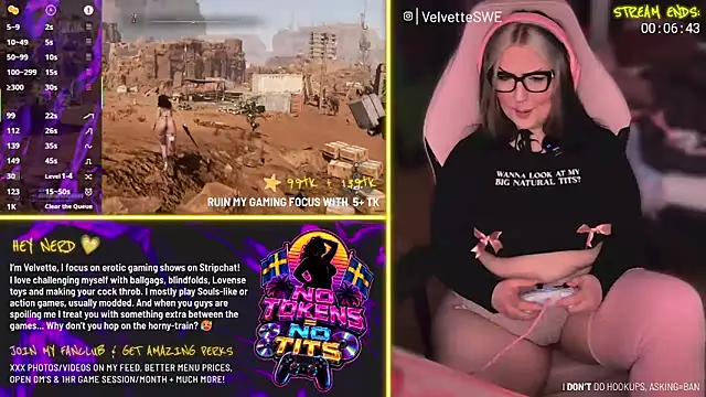 VelvetteSWEn Live-seksikameraesitys