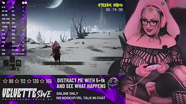 VelvetteSWE – Naživo XXX chat